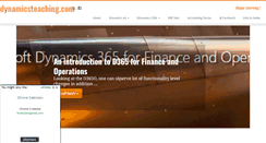 Desktop Screenshot of dynamicsteaching.com